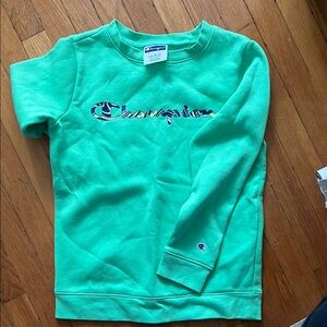Champion Kids Green Sweatshirt